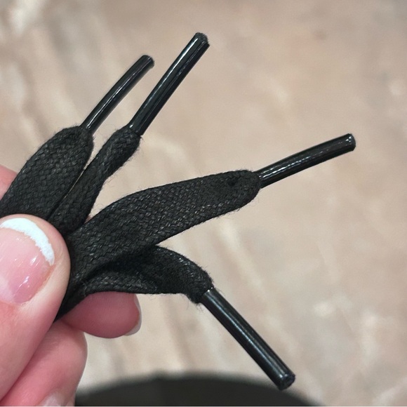 Sorel Major Carly Black Leather Gray Wool Zip Combat Boots Women 8.5 NL2324-010 - Picture 6 of 15